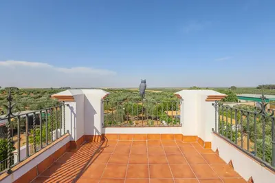 Un balcón o terraza de Casa rural Los Miradores