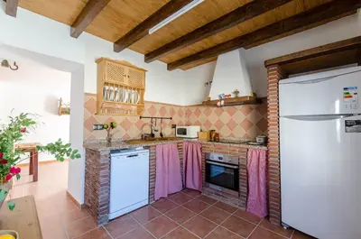 Una cocina o zona de cocina en Cortijo Cabrilla