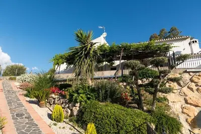 Jardín al aire libre en Cortijo Cabrilla