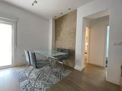 Zona de estar de Central and cozy apartment in Seville
