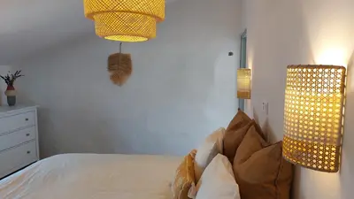 Cama o camas de una habitación en El Paraíso Perdido