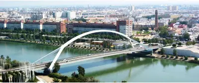 Vista de un río cerca de este apartamento