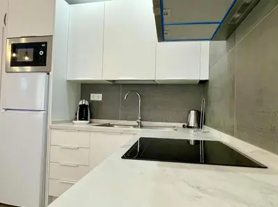 Una cocina o zona de cocina en Geysotur El Umbral de Muñices