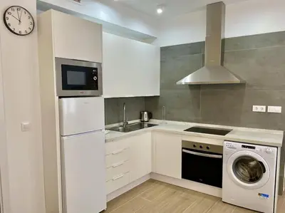 Una cocina o zona de cocina en Geysotur El Umbral de Muñices