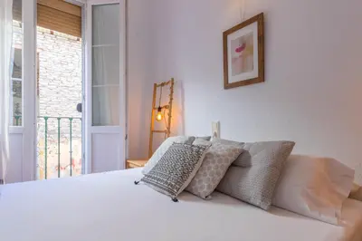 Cama o camas de una habitación en El Rincón de San Marcos
