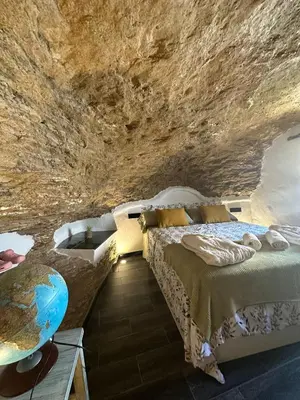 Cama o camas de una habitación en Tajito Romano