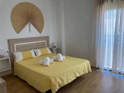 Cama o camas de una habitación en Casco Antiguo B&A