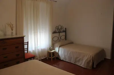 Cama o camas de una habitación en Casa Rural El Nini