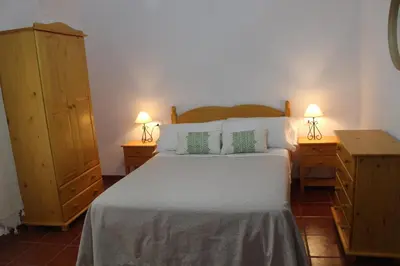 Cama o camas de una habitación en Casa Rural El Nini