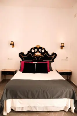 Cama o camas de una habitación en CASA DE LA SEÑORA