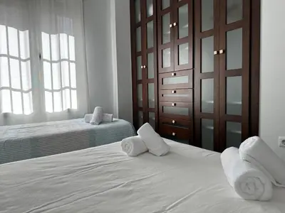 Cama o camas de una habitación en CASA ROSAL