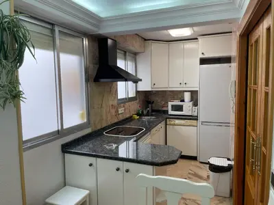 Una cocina o zona de cocina en Apartamento Palmones