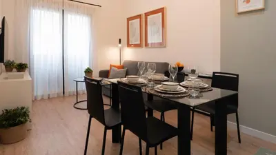 Zona de estar de Calm & Design Suite