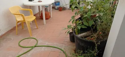 Jardín al aire libre en Cama doble Cristina