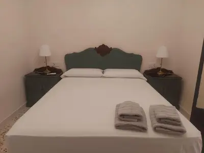 Cama o camas de una habitación en Balcón de Aguilar