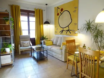 Zona de estar de Apartamento Córdoba con encanto LUBI II
