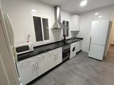 Una cocina o zona de cocina en Apartamento Puerta San Jose