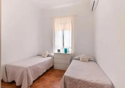 Cama o camas de una habitación en VILLA DURÁN ESTEBAN