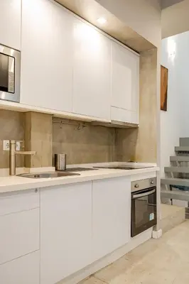 Una cocina o zona de cocina en Dúplex el patio en centro de Sevilla