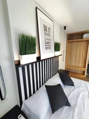 Cama o camas de una habitación en Puertollano Central Park - by Pro Apartments - Free Parking