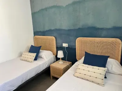 Cama o camas de una habitación en Mirador de la Axerquía