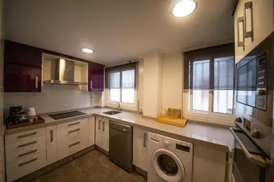 Una cocina o zona de cocina en Apartment Seville Center Caleria