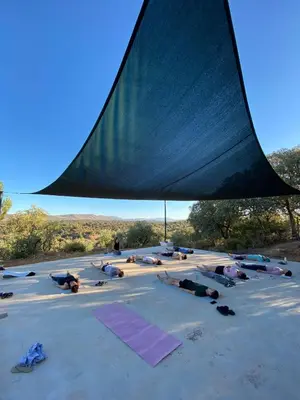 Paisaje cerca de esta villa