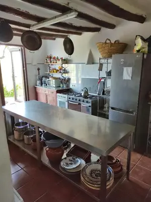 Una cocina o zona de cocina en Cortijo el Cachete