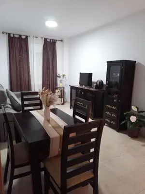 Una televisión o centro de entretenimiento en apartamento Castilla