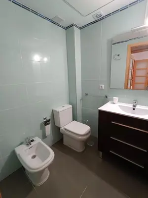 Un baño de apartamento Castilla