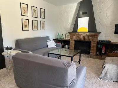 Zona de estar de Casa Rural Tazgona
