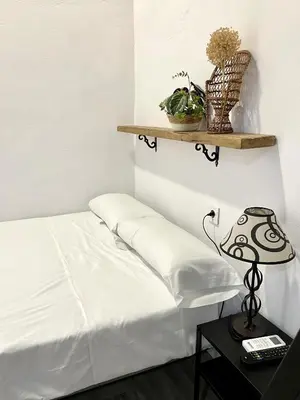 Cama o camas de una habitación en Apartamento Sotos 1