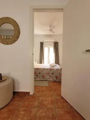Cama o camas de una habitación en Light of Seville