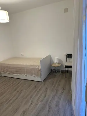 Cama o camas de una habitación en Encantador piso en Villafranca