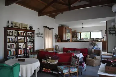 Zona de estar de Casa rural La Liñana