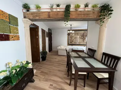 Zona de estar de Casa Azalea - nuevo alojamiento en Setenil de las Bodegas