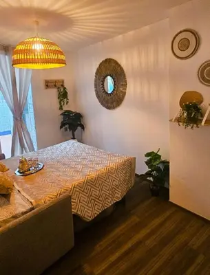 Cama o camas de una habitación en Petit Mansión JUDERÍA