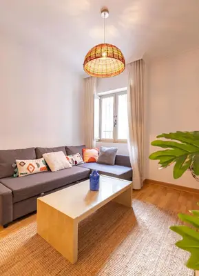 Zona de estar de Charming Apartment at San Bernardo Neighborhood By OCityzen