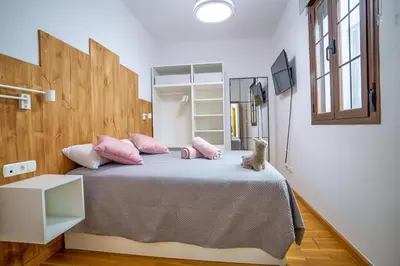 Cama o camas de una habitación en Apartamento Centro Azahar II