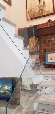 Una televisión o centro de entretenimiento en La Casa del Pintor - Estudio de Arte en Baeza