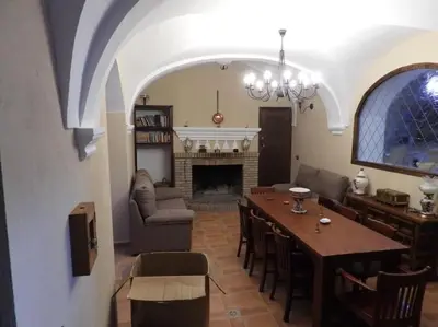 Zona de estar de Casa con encanto, gran capacidad alojamiento-24 personas
