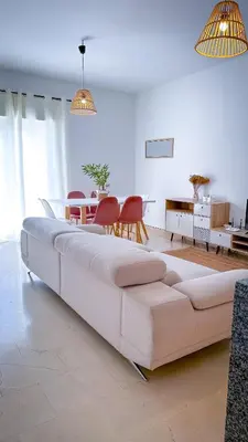 Zona de estar de Alojamientos Claus