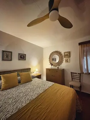 Cama o camas de una habitación en Casa Celia