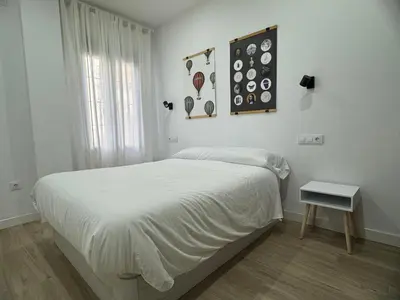 Cama o camas de una habitación en Casa Luz