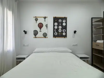 Cama o camas de una habitación en Casa Luz
