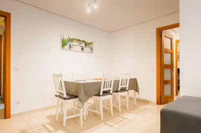 Zona de estar de San Pagés 3BR Apartment