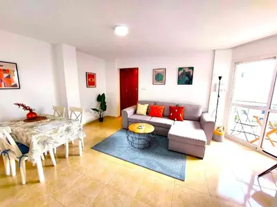 Zona de estar de Paraná Center Apartment