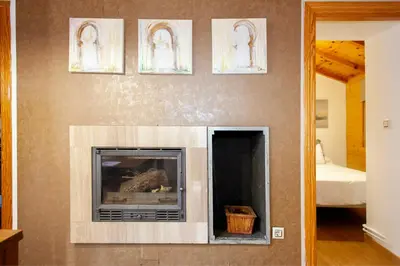 Cama o camas de una habitación en Apartamento Jaen Catedral, Centro historico, espacioso, plaza parking