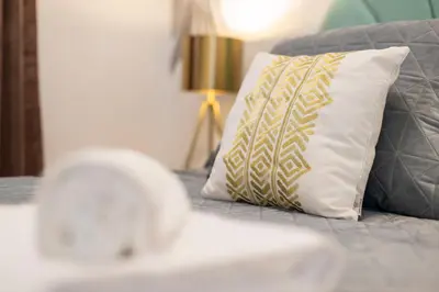 Cama o camas de una habitación en La Estrella del Marrubial