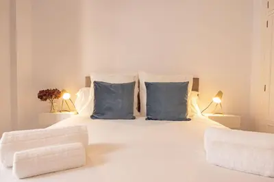Cama o camas de una habitación en Santa Catalina city center